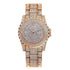 Women Quartz Watch Casual Ladies Watch Gold Watch Crystal Diamond